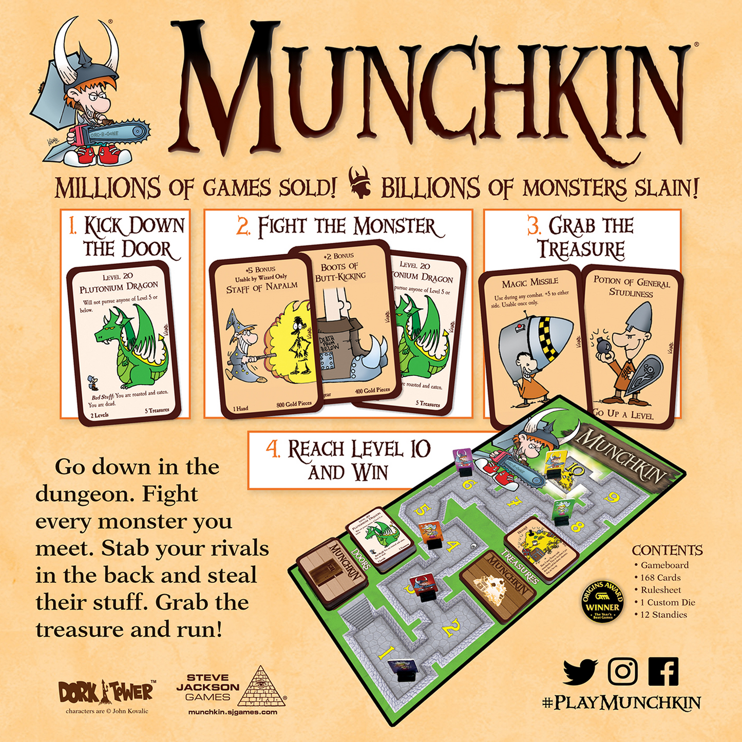 Steve Jackson Games - Munchkin Deluxe