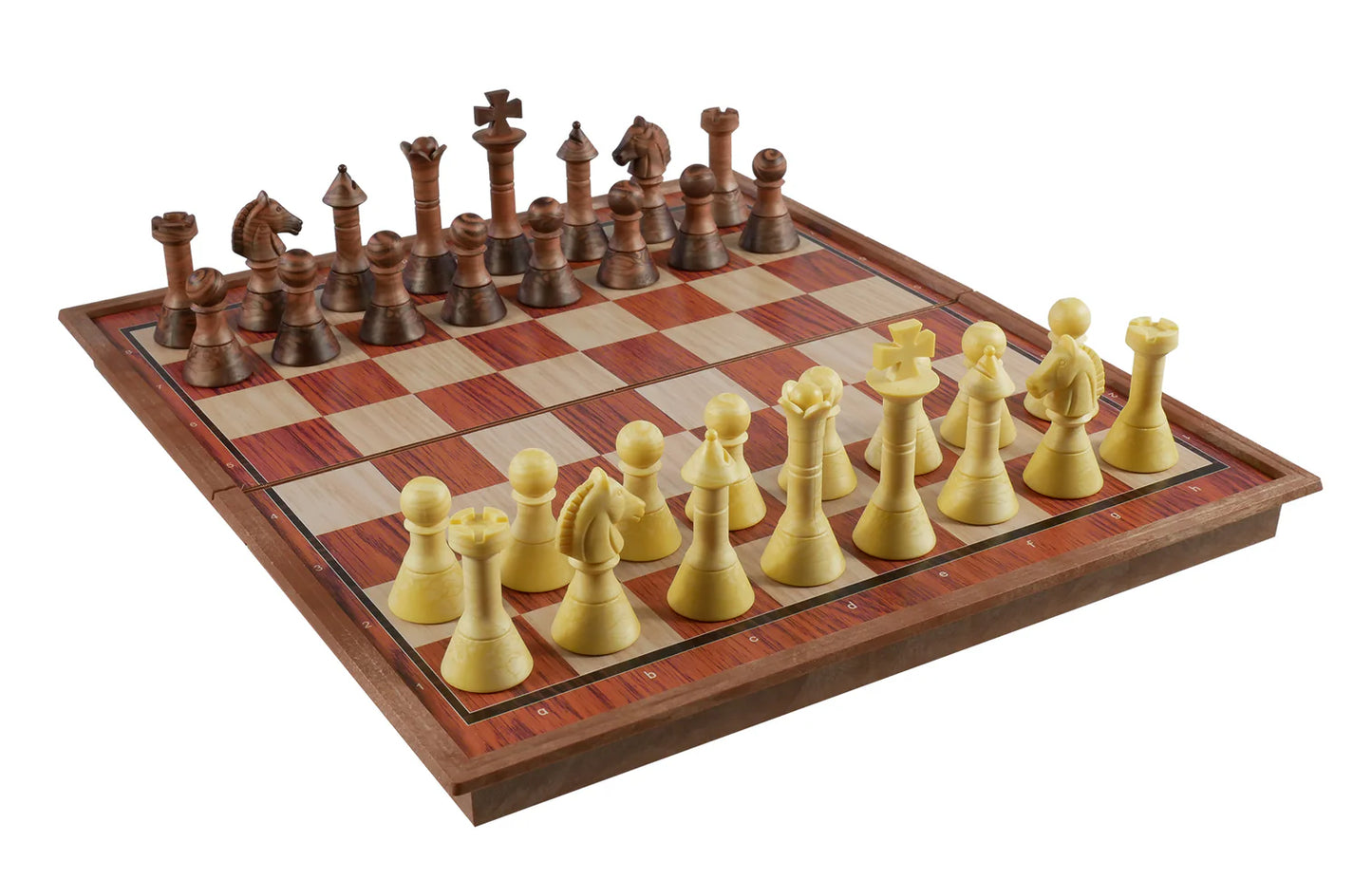 Folding Woody Magnetic Chess Set