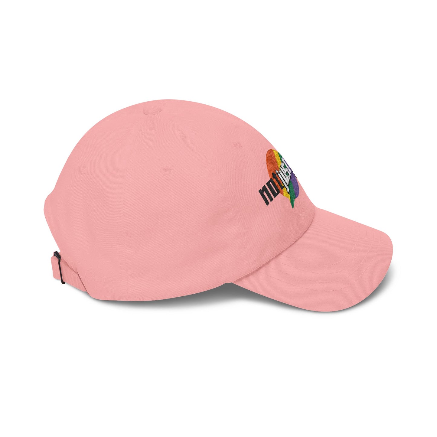 Not Just Gamin' Pride Embroidered Casual Baseball Hat