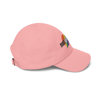 Not Just Gamin' Pride Embroidered Casual Baseball Hat