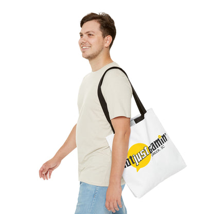 Not Just Gamin' Tote Bags