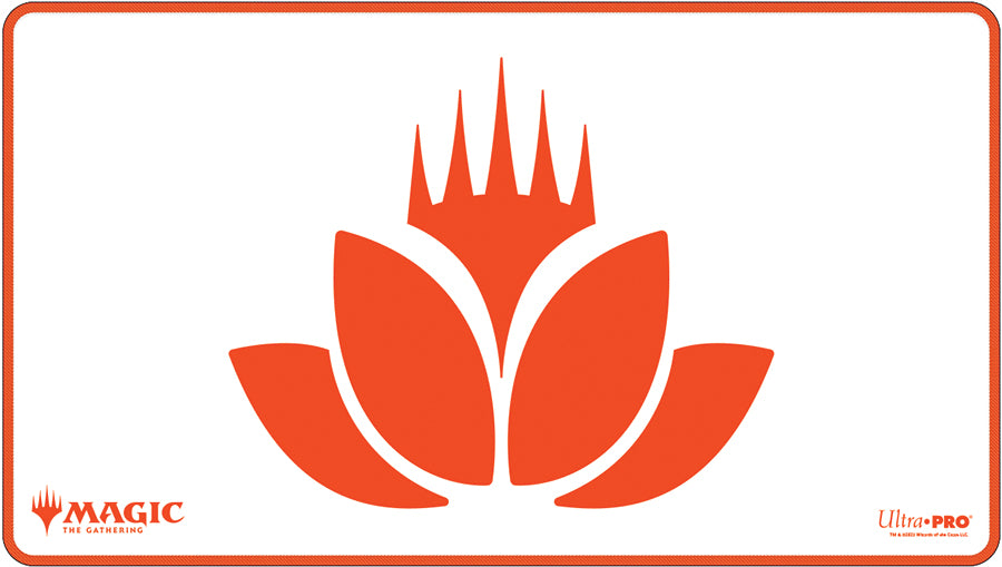 Ultra Pro - MTG Mana 8 Stitched Edge Playmat, Lotus