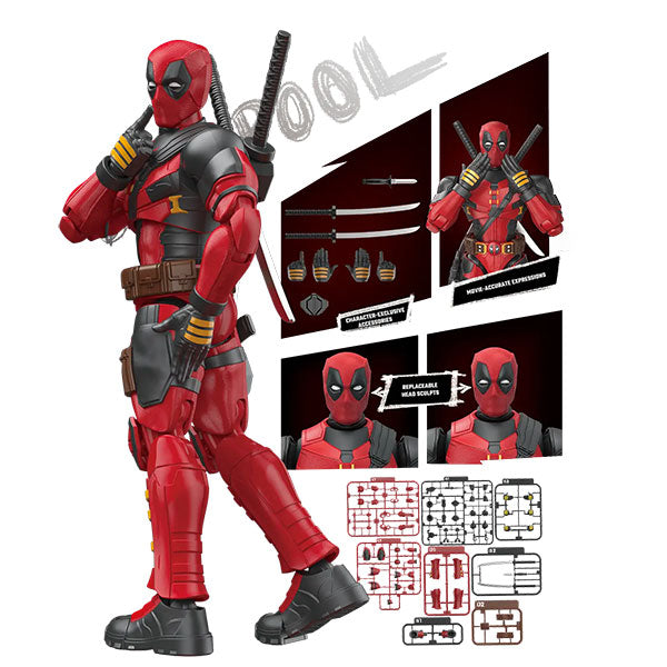 Marvel Blokees: 5.3-inch Champion Class Model Kit Infinity SAGA Deadpool
