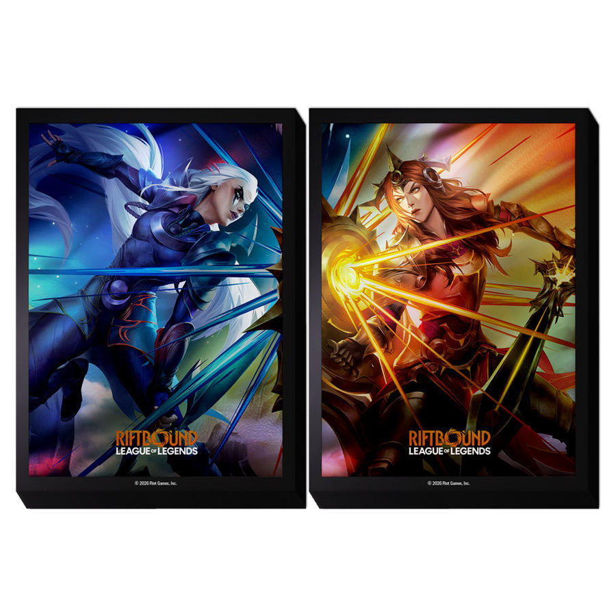 Riftbound League of Legends: Vendetta Art Sleeves - Diana Vs Leona