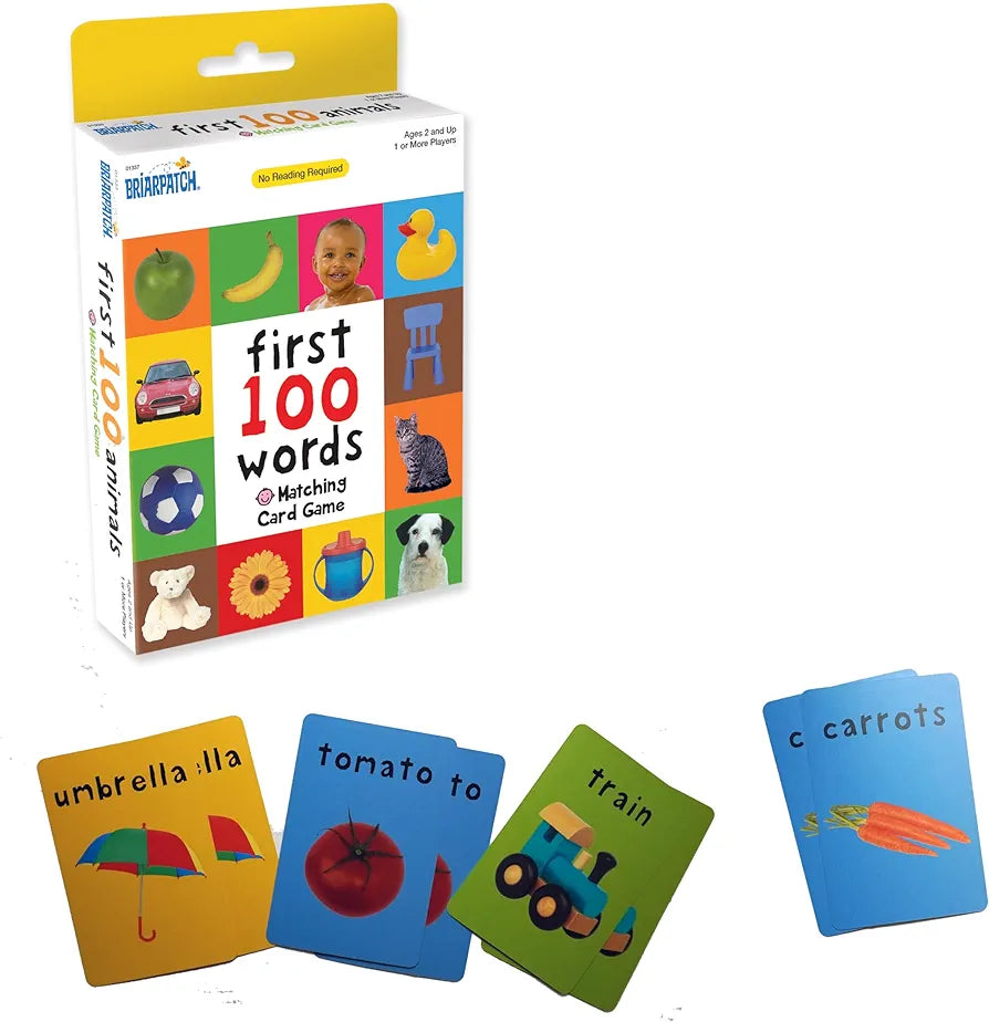 First 100 Words - Matching Card Game