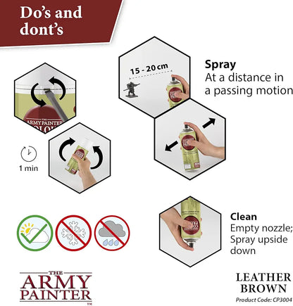 The Army Painter: Color Primer Leather Brown