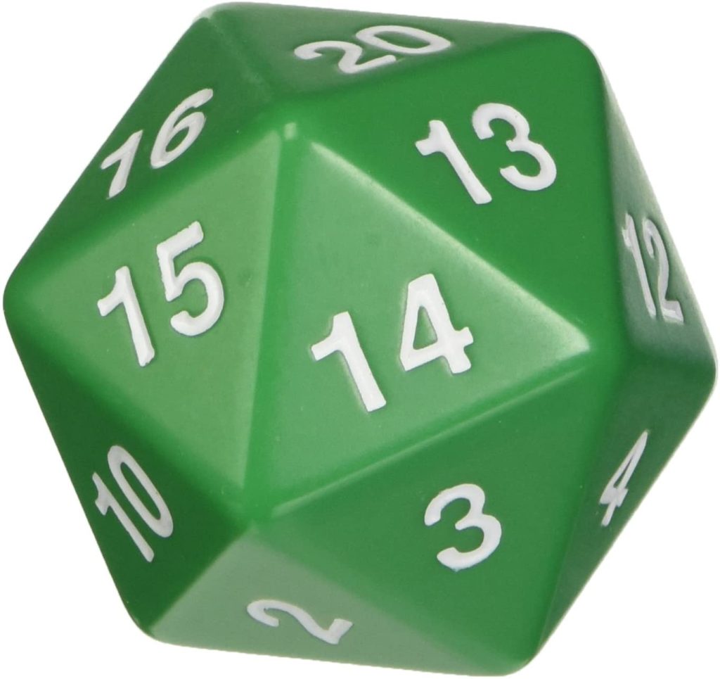 55mm D20 Countdown (spindown) Dice