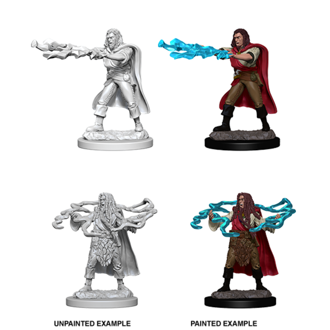 D&D Nolzur’s Marvelous Miniatures: W01 - Human Male Sorcerer