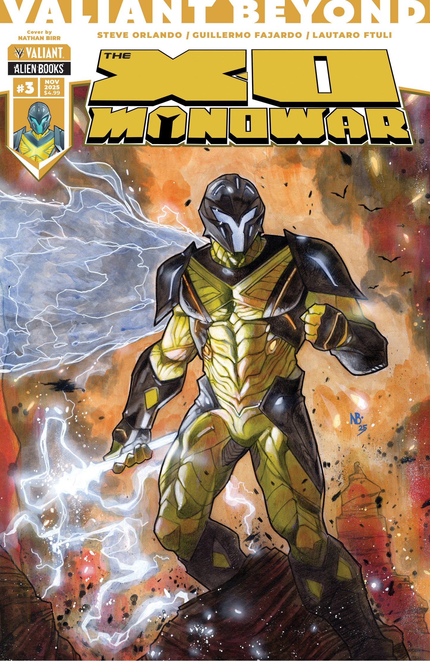 Valiant Beyond: The X O Manowar #3 Cover A (Birr)