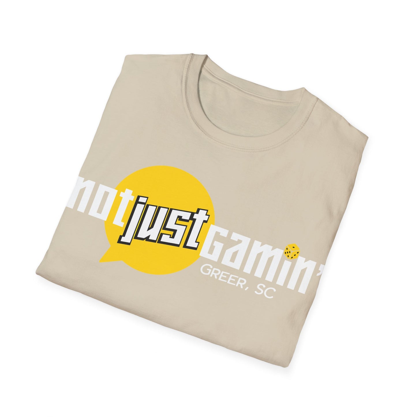 Not Just Gamin' Unisex Softstyle T-Shirt