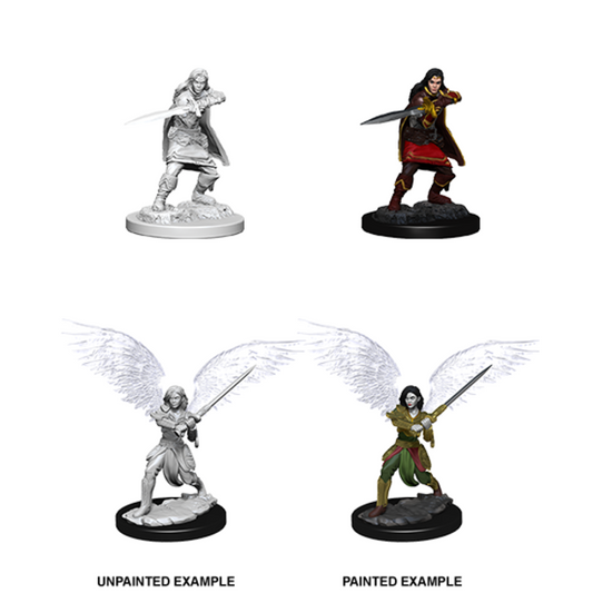 D&D Nolzur's Marvelous Miniatures: W06 - Female Aasimar Fighter