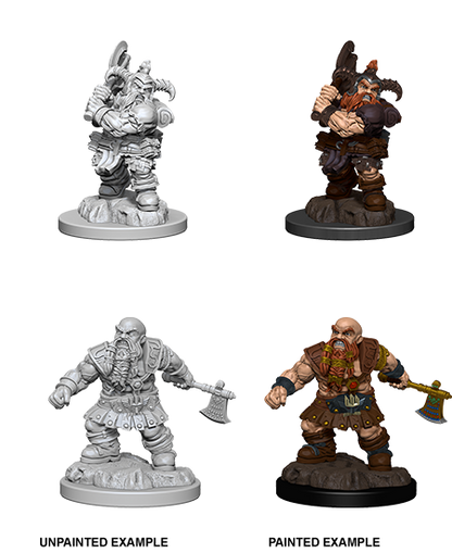 D&D Nolzur’s Marvelous Miniatures: W06 - Dwarf Male Barbarian