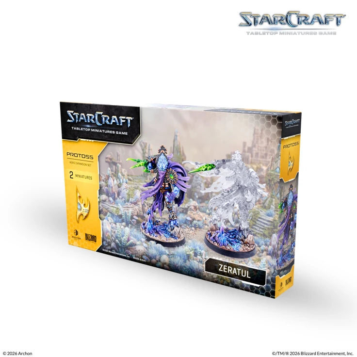 Starcraft Tabletop Miniatures Game: Protoss Hero Expansion Set