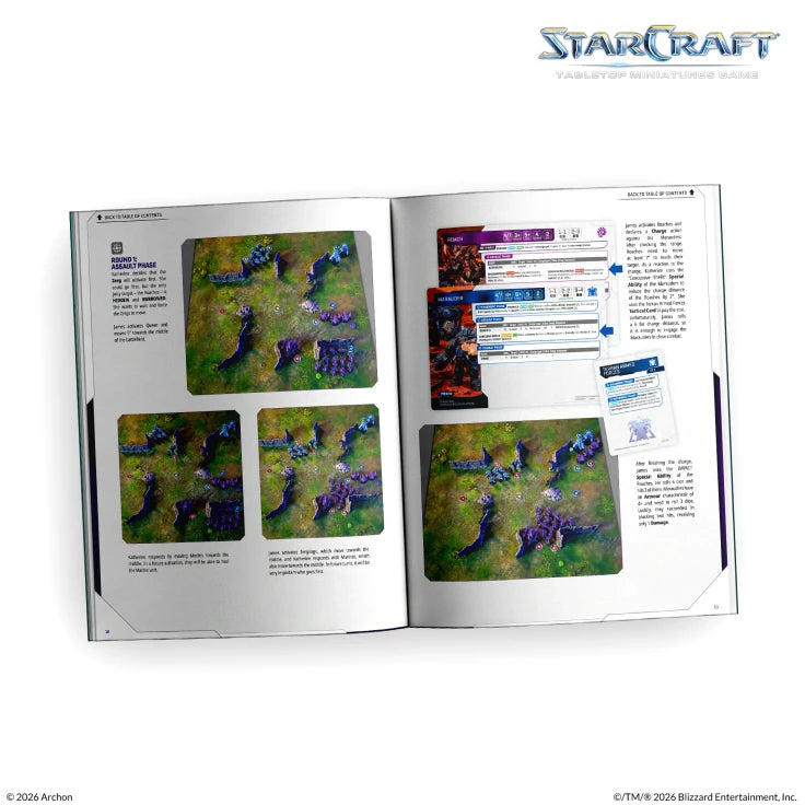 Starcraft Tabletop Miniatures Game: Rulebook