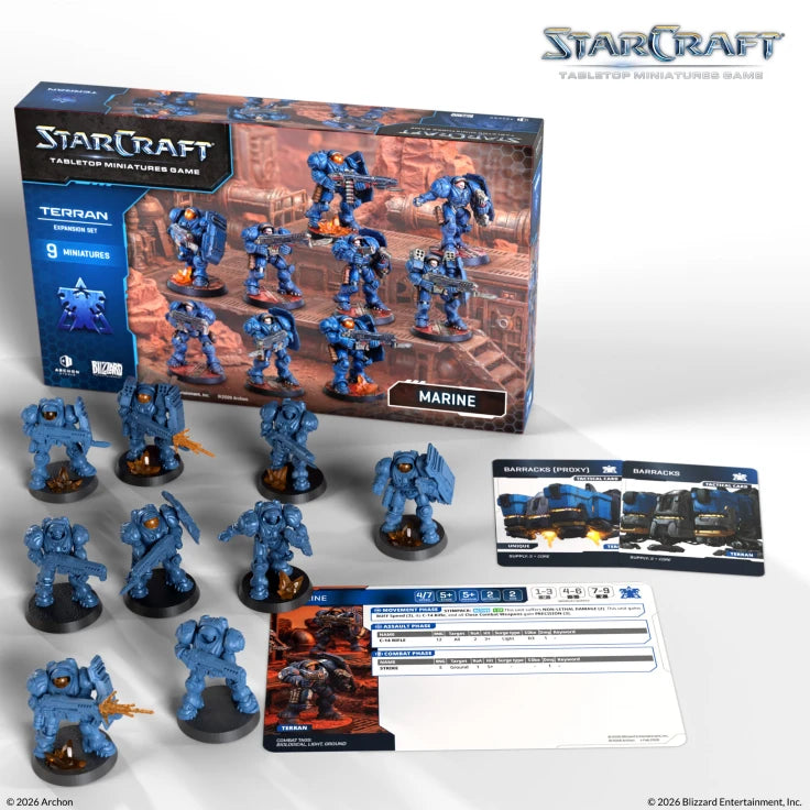 Starcraft Tabletop Miniatures Game: Terran - Marine