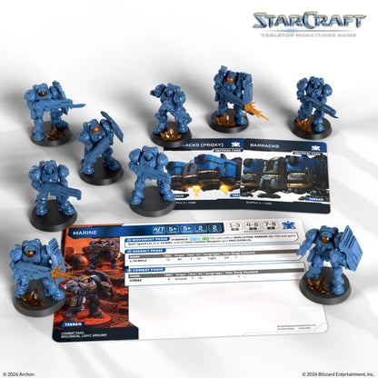 Starcraft Tabletop Miniatures Game: Terran - Marine