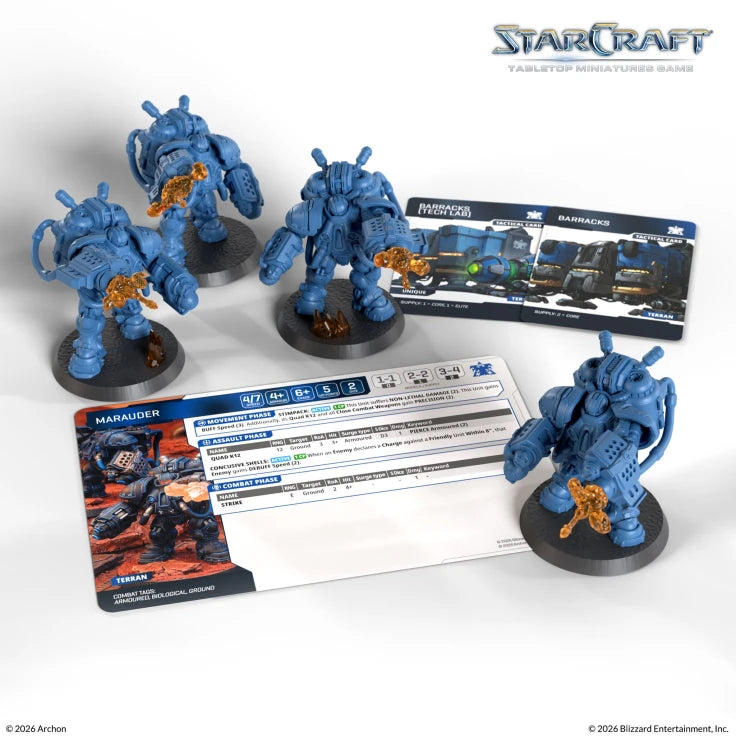 Starcraft Tabletop Miniatures Game: Terran - Marauder