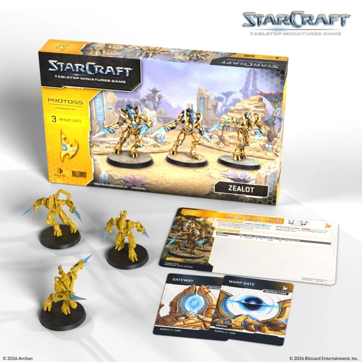 Starcraft Tabletop Miniatures Game: Protoss - Zealot