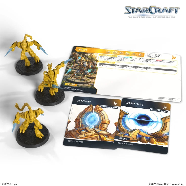 Starcraft Tabletop Miniatures Game: Protoss - Zealot