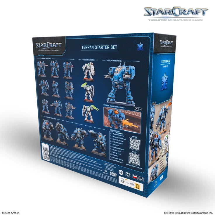 Starcraft Tabletop Miniatures Game: Terran Starter Set