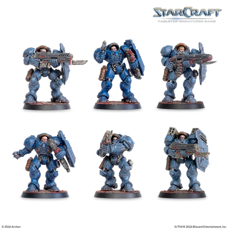 Starcraft Tabletop Miniatures Game: Terran Starter Set