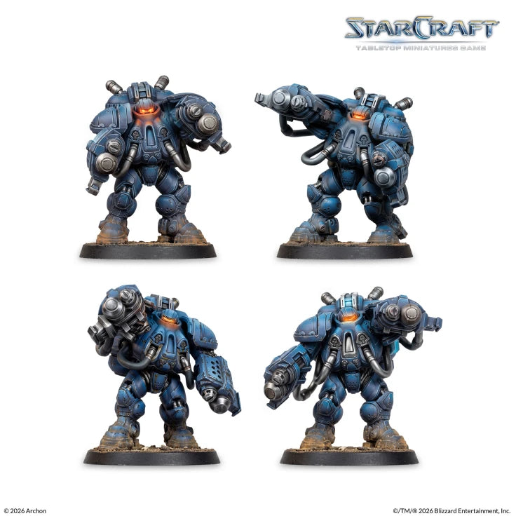 Starcraft Tabletop Miniatures Game: Terran Starter Set