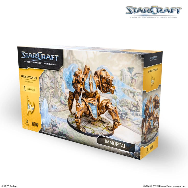 Starcraft Tabletop Miniatures Game: Protoss Immortal Expansion