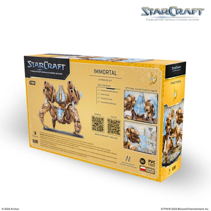 Starcraft Tabletop Miniatures Game: Protoss Immortal Expansion