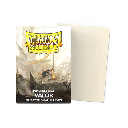Dragon Shield - Japanese Size Matte Dual Sleeves, Valor (60 count)