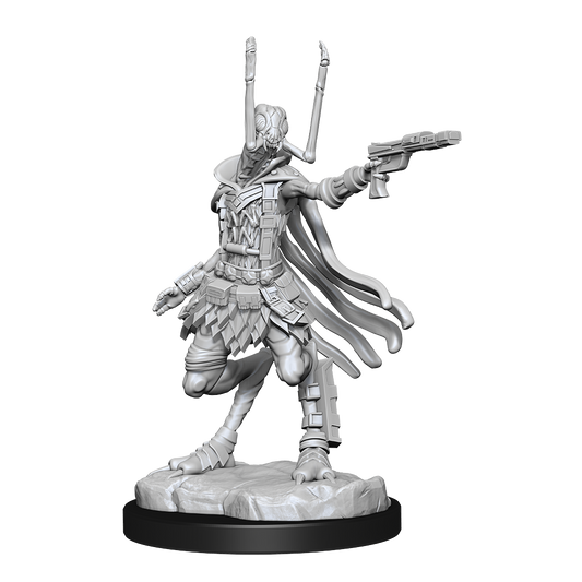 Starfinder Battles Unpainted Miniatures: Shirren Technomancer