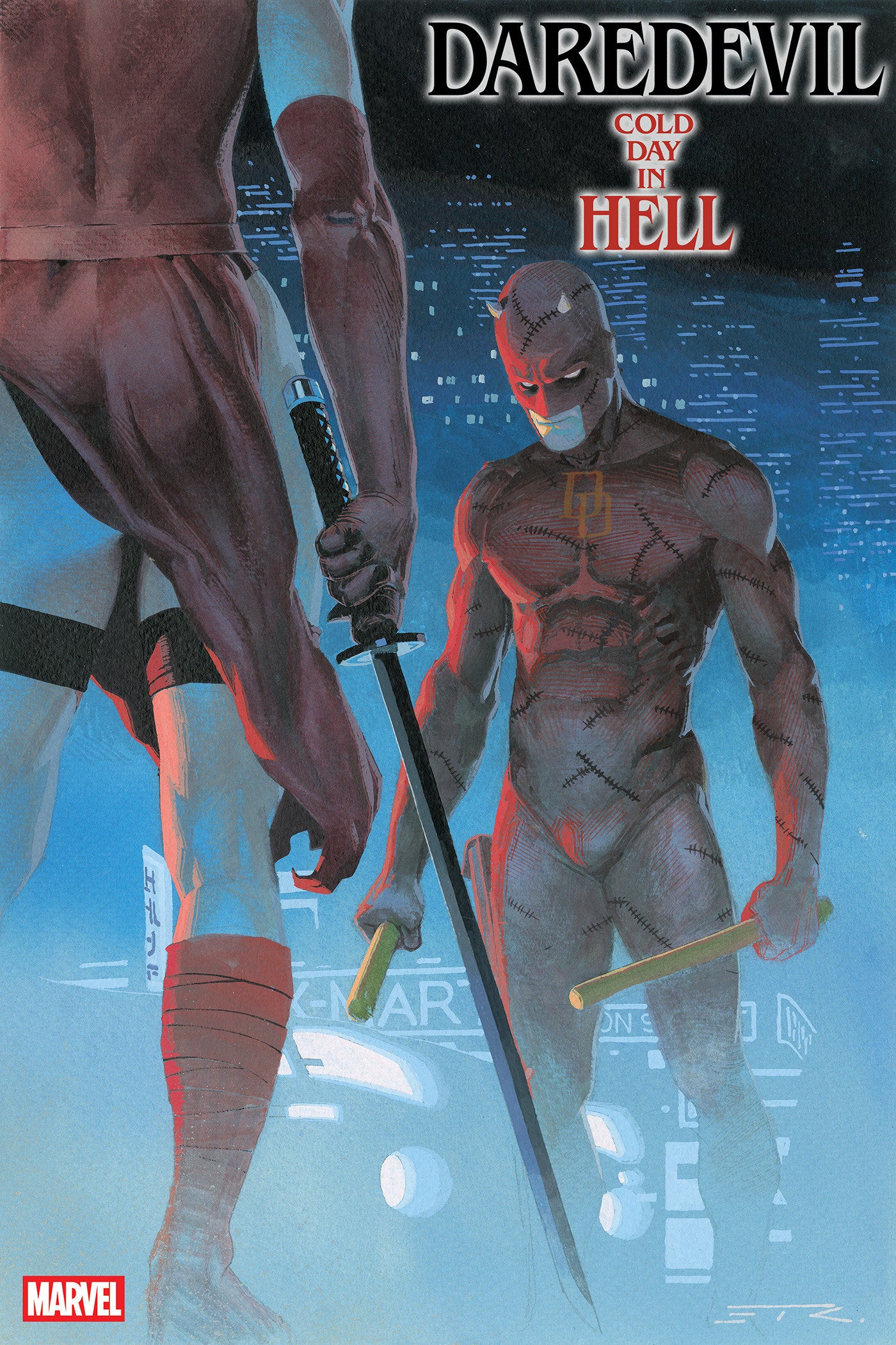 Daredevil: Cold Day In Hell #2 Esad Ribic Variant