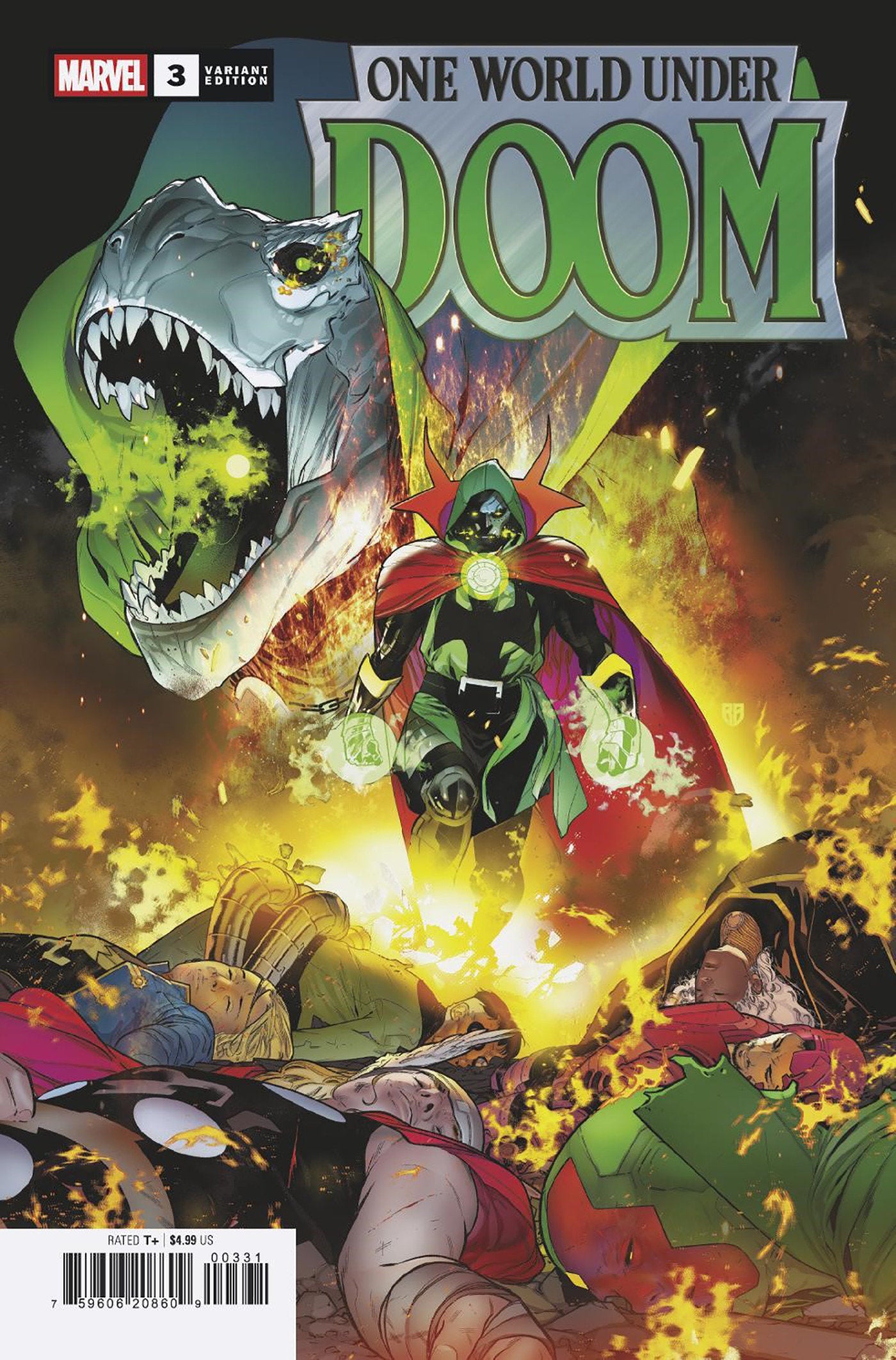 One World Under Doom #3 R.B. Silva Variant