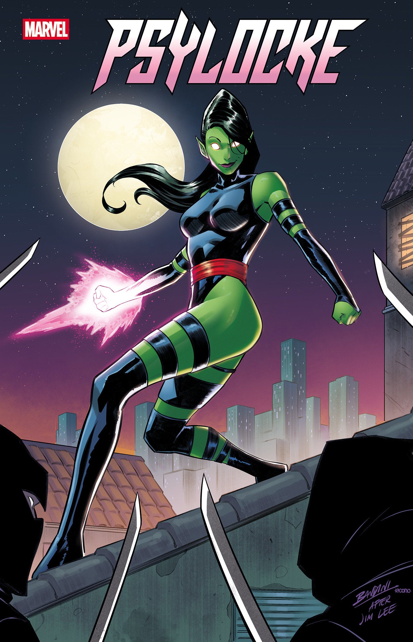 Psylocke #7 Michele Bandini Impossible Variant