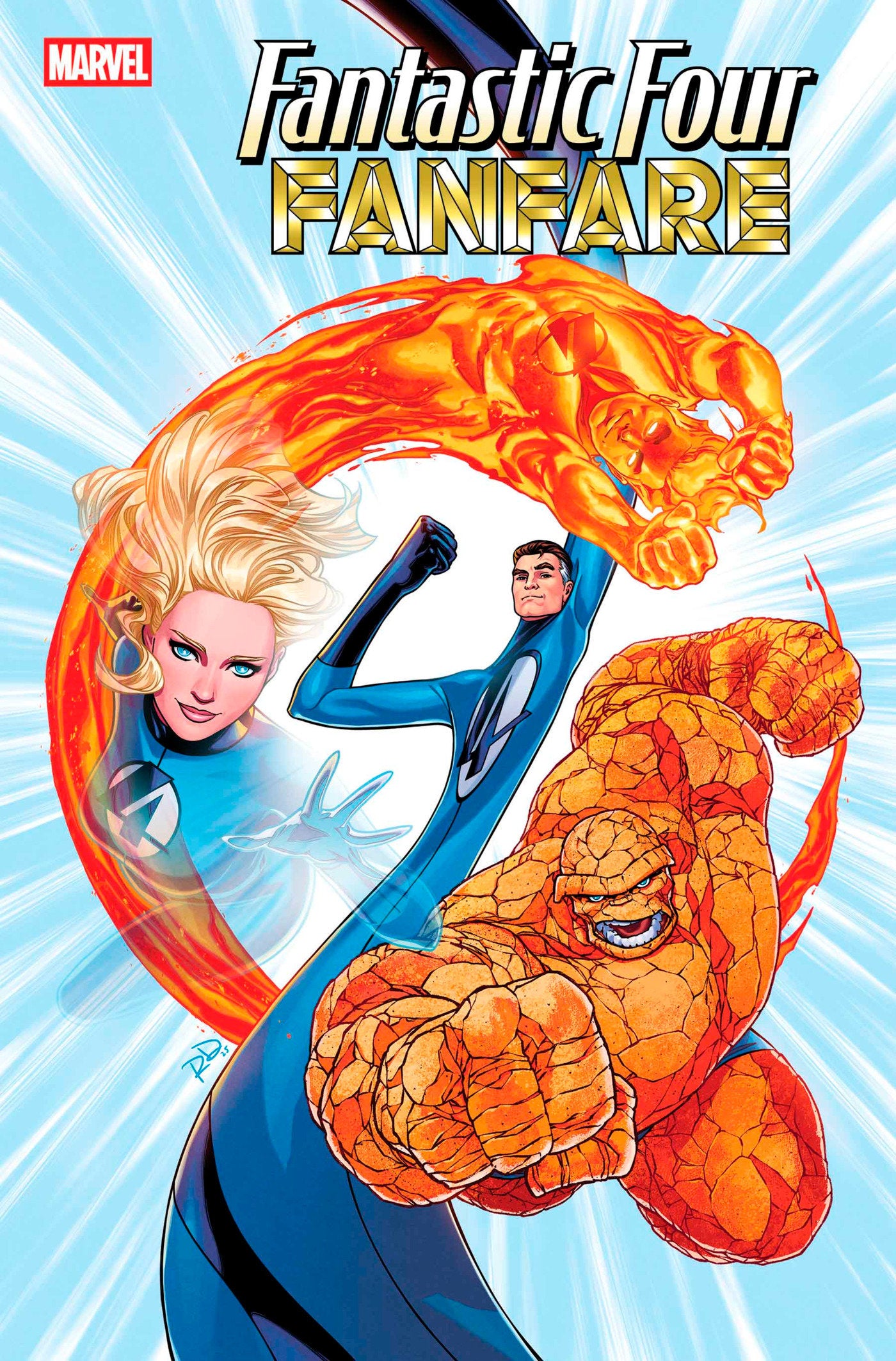 Fantastic Four Fanfare #2 Russell Dauterman Variant