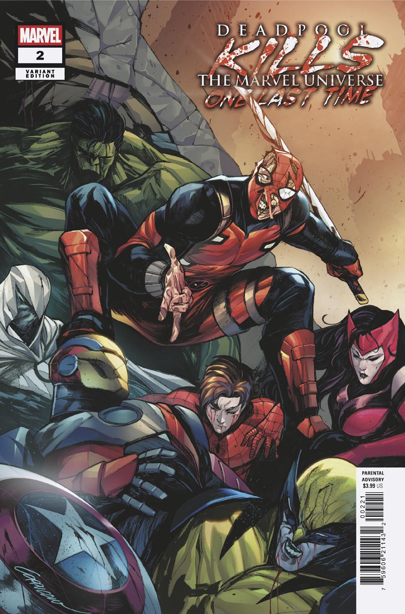 Deadpool Kills The Marvel U One Last Time #2 (Of 5) Variant