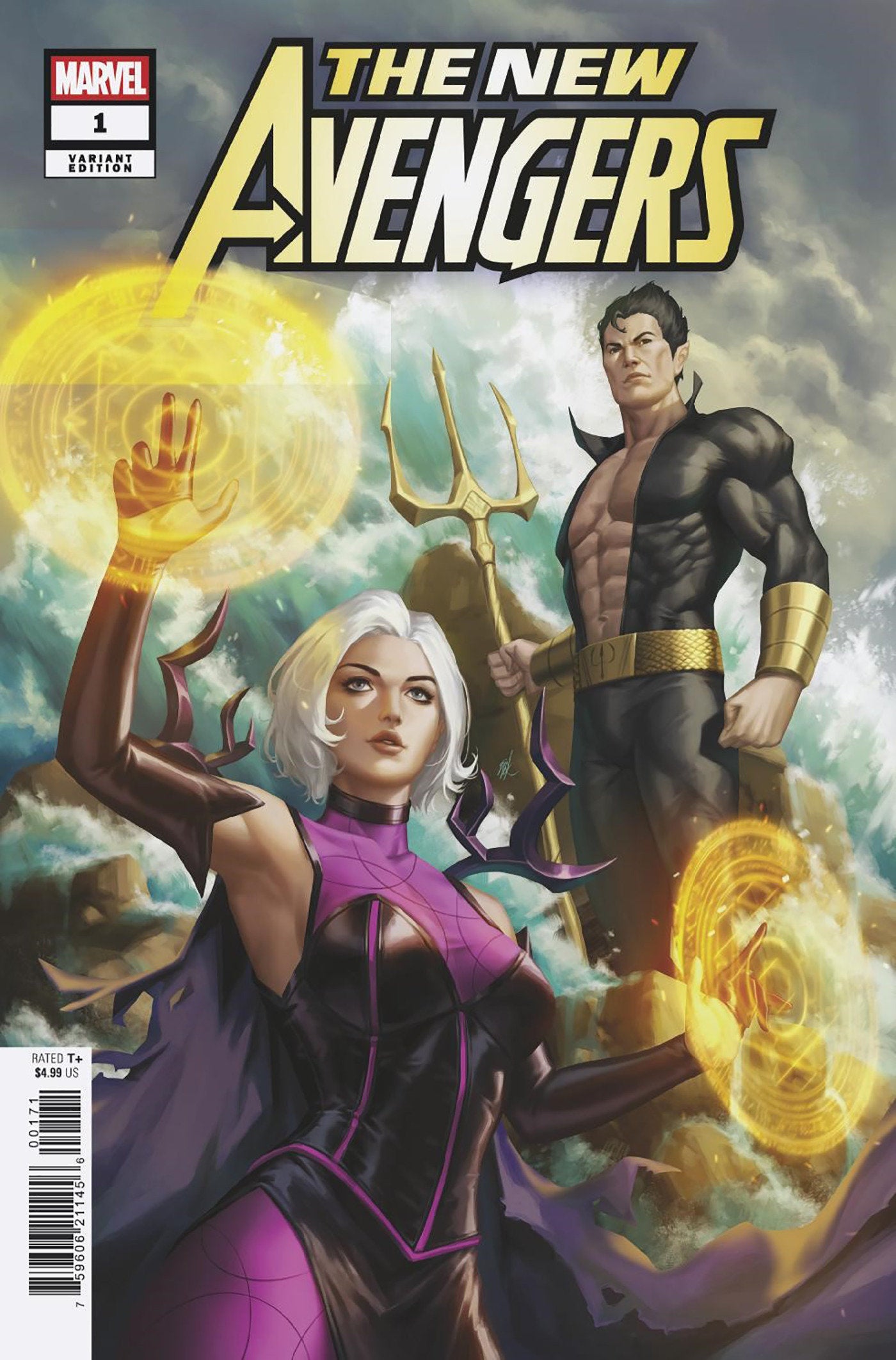 New Avengers #1 Ejikure Clea And Namor Variant C