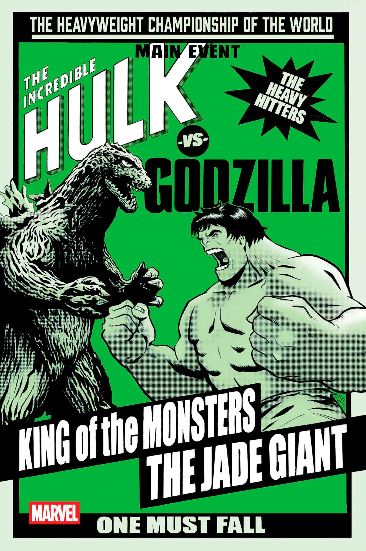 Godzilla vs. Hulk #1 Lee Garbett Versus Variant