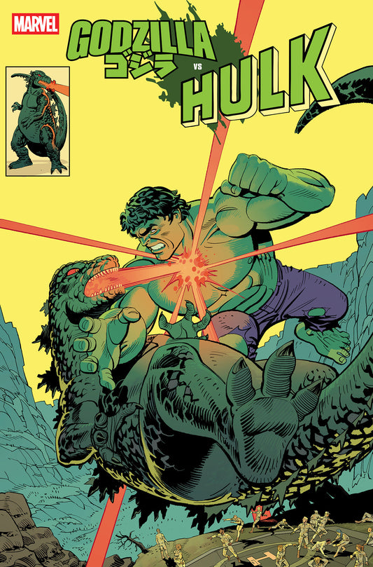 Godzilla vs. Hulk #1 Leonardo Romero Godzilla King Of The Monsters Homage Variant