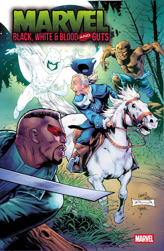 Marvel: Black, White & Blood And Guts #1 Greg Land 250 Th Homage Variant
