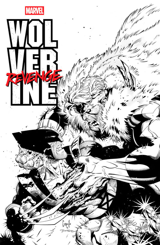 Wolverine: Revenge - Red Band: Raw - Black & White Edition #2 [Polybagged]