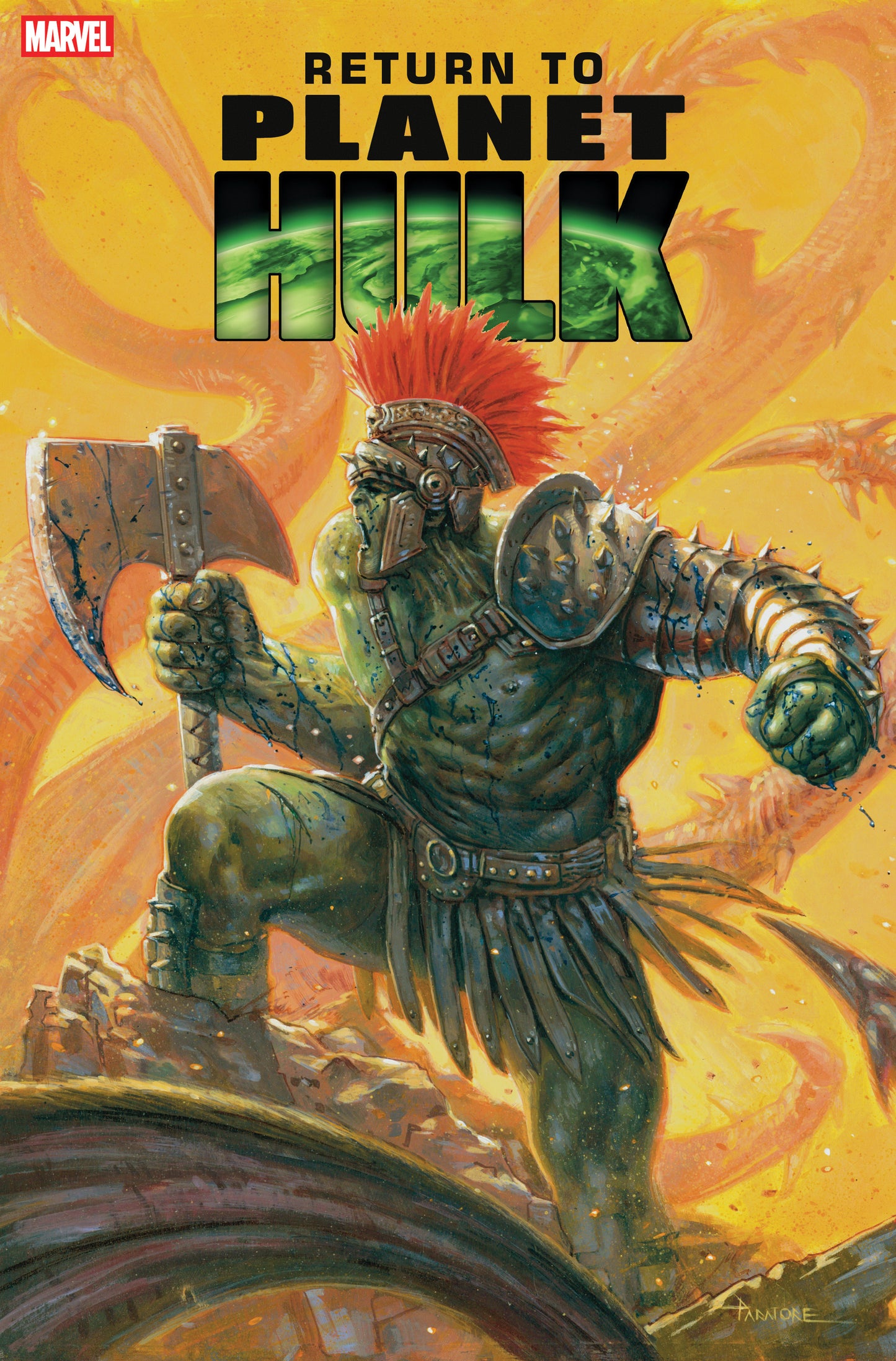 Return To Planet Hulk #1 Davide Paratore Variant