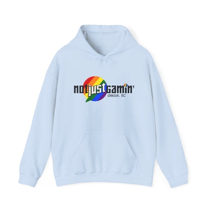 Not Just Gamin' Pride Unisex Heavy Blend™ Hooded Sweatshirt