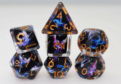 Foam Brain - DARK PEGASUS RPG DICE SET