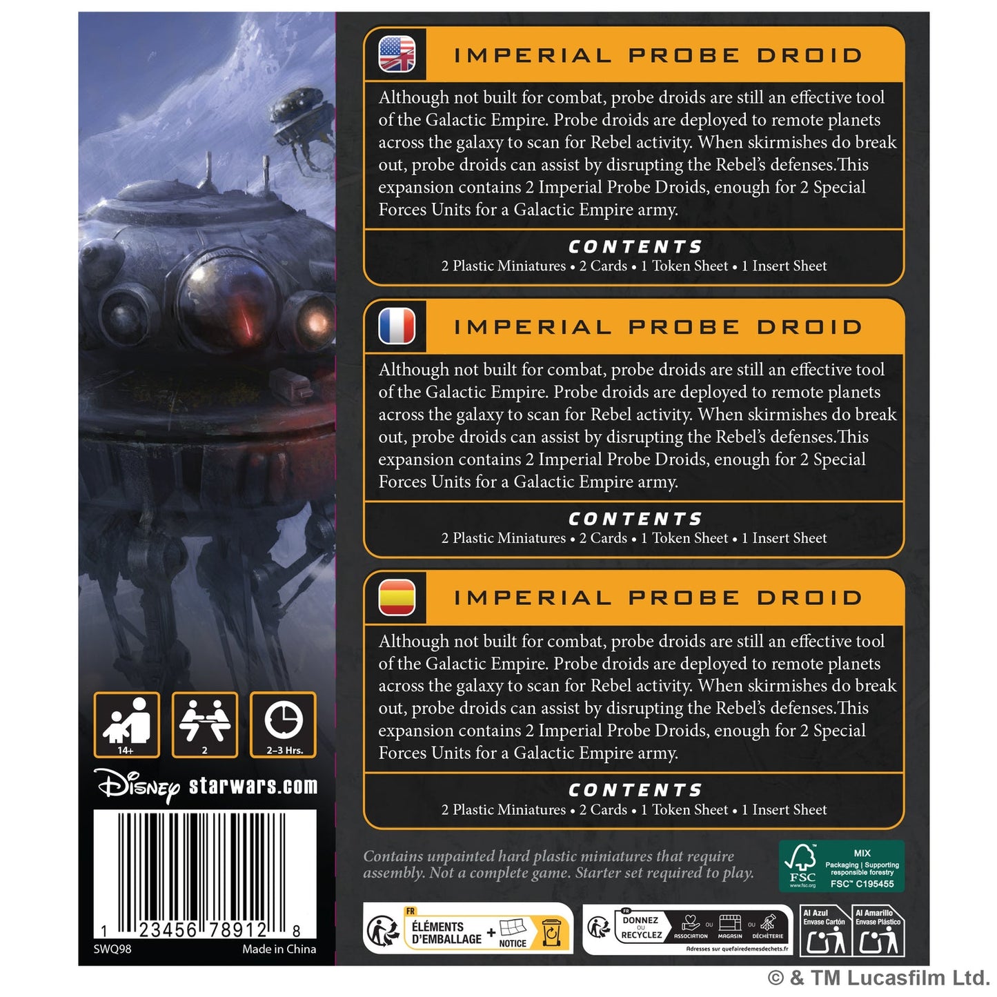 Star Wars Legion - Imperial Probe Droids