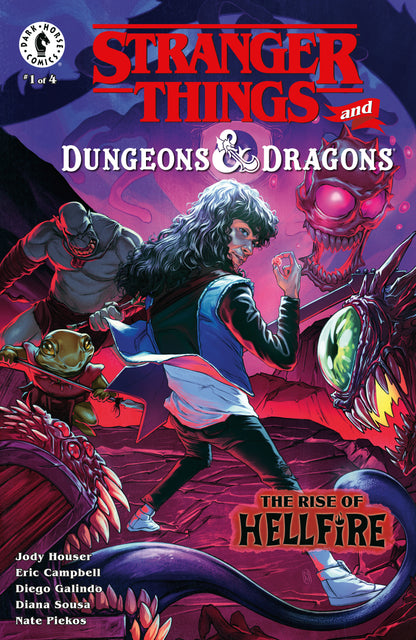 Stranger Things And Dungeons & Dragons: The Rise Of Hellfire Comic Bundle #1