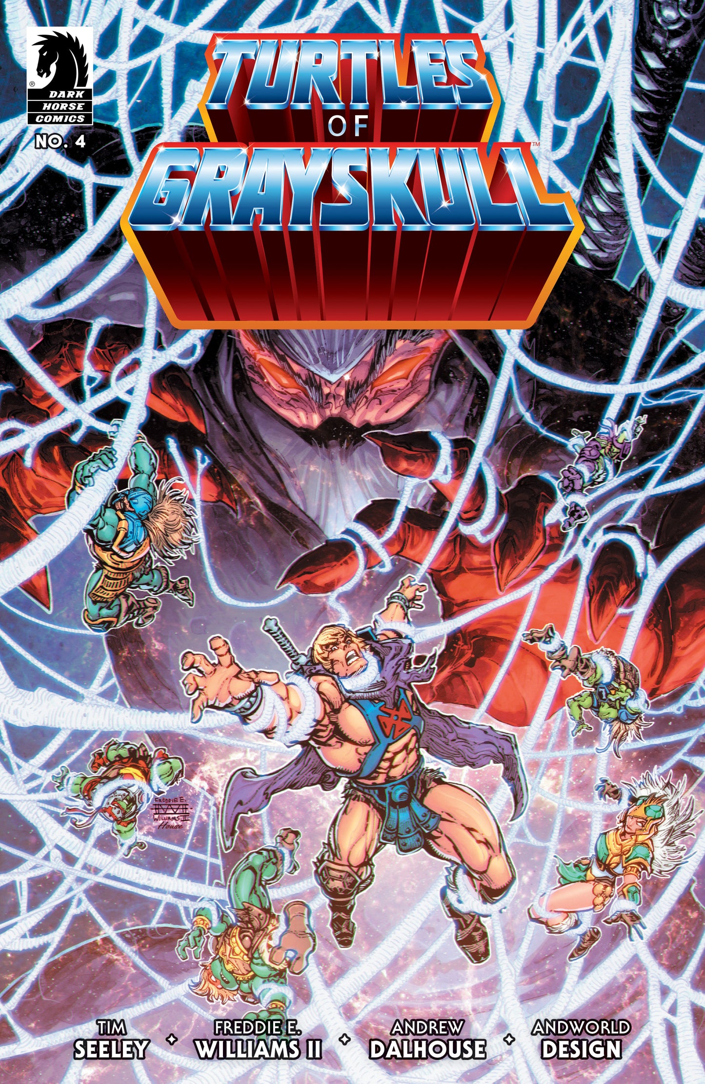 Masters Of The Universe/Teenage Mutant Ninja Turtles: Turtles Of Grayskull #4 (Cover A) (Freddie E. Williams II)