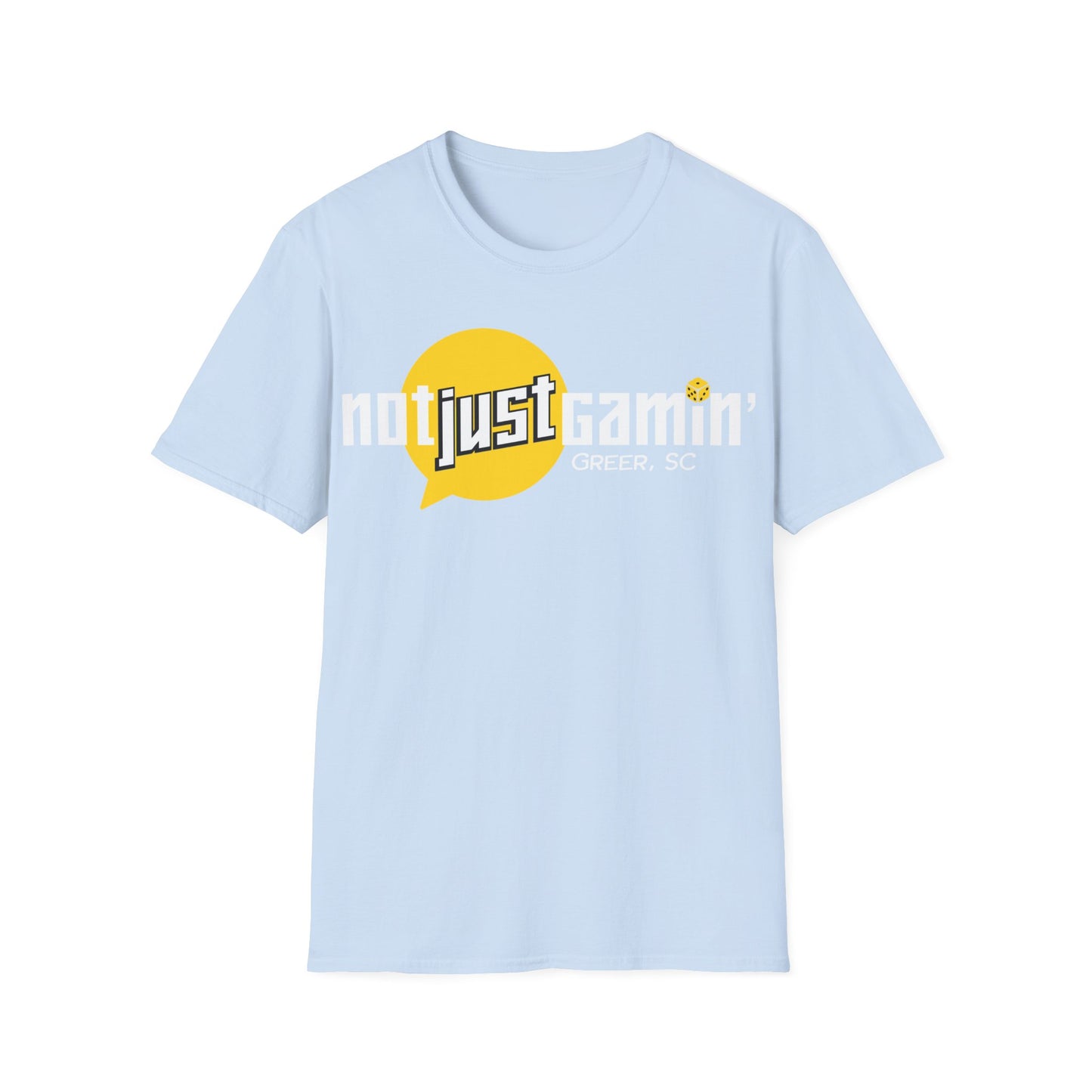 Not Just Gamin' Unisex Softstyle T-Shirt