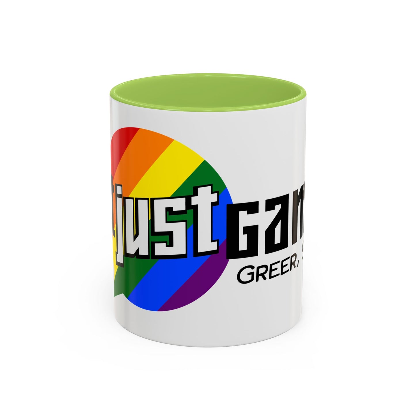 Not Just Gamin' Pride Painting Mug