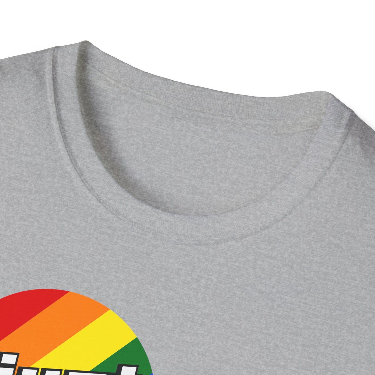 Not Just Gamin' Pride Unisex Softstyle T-Shirt