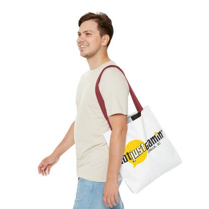 Not Just Gamin' Tote Bags